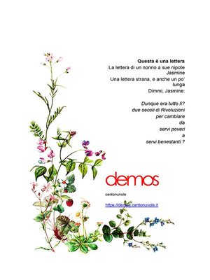cover image of Demos e il suo Statuto